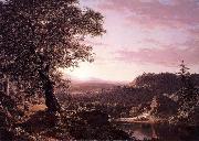 Frederic Edwin Church July Sunset Germany oil painting reproduction